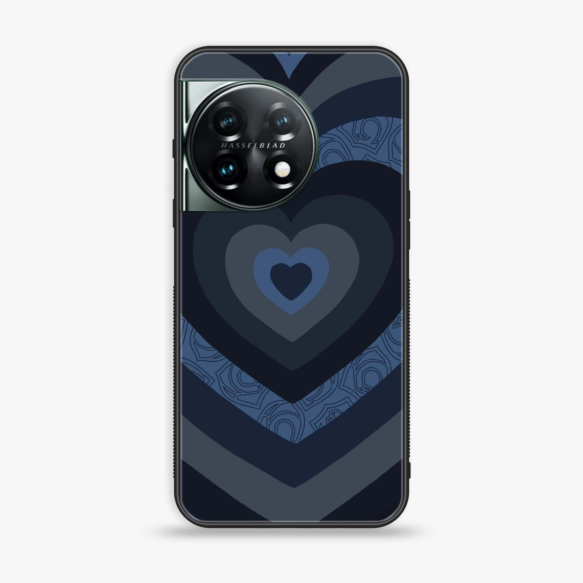 OnePlus 11R  - Heart Beat Series 2.0 - Premium Printed Glass soft Bumper shock Proof Case