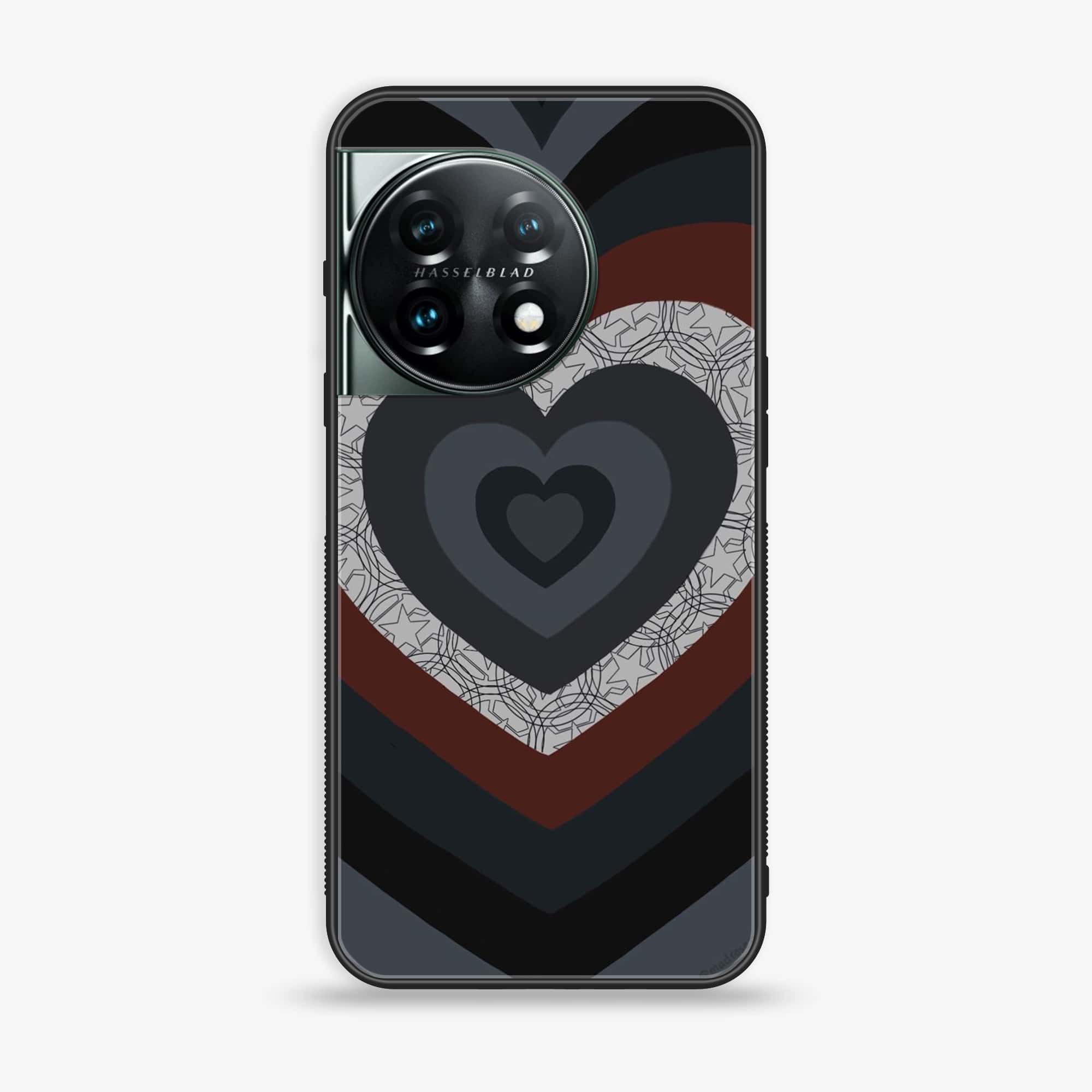 OnePlus 11 5G - Heart Beat Series 2.0 - Premium Printed Glass soft Bumper shock Proof Case