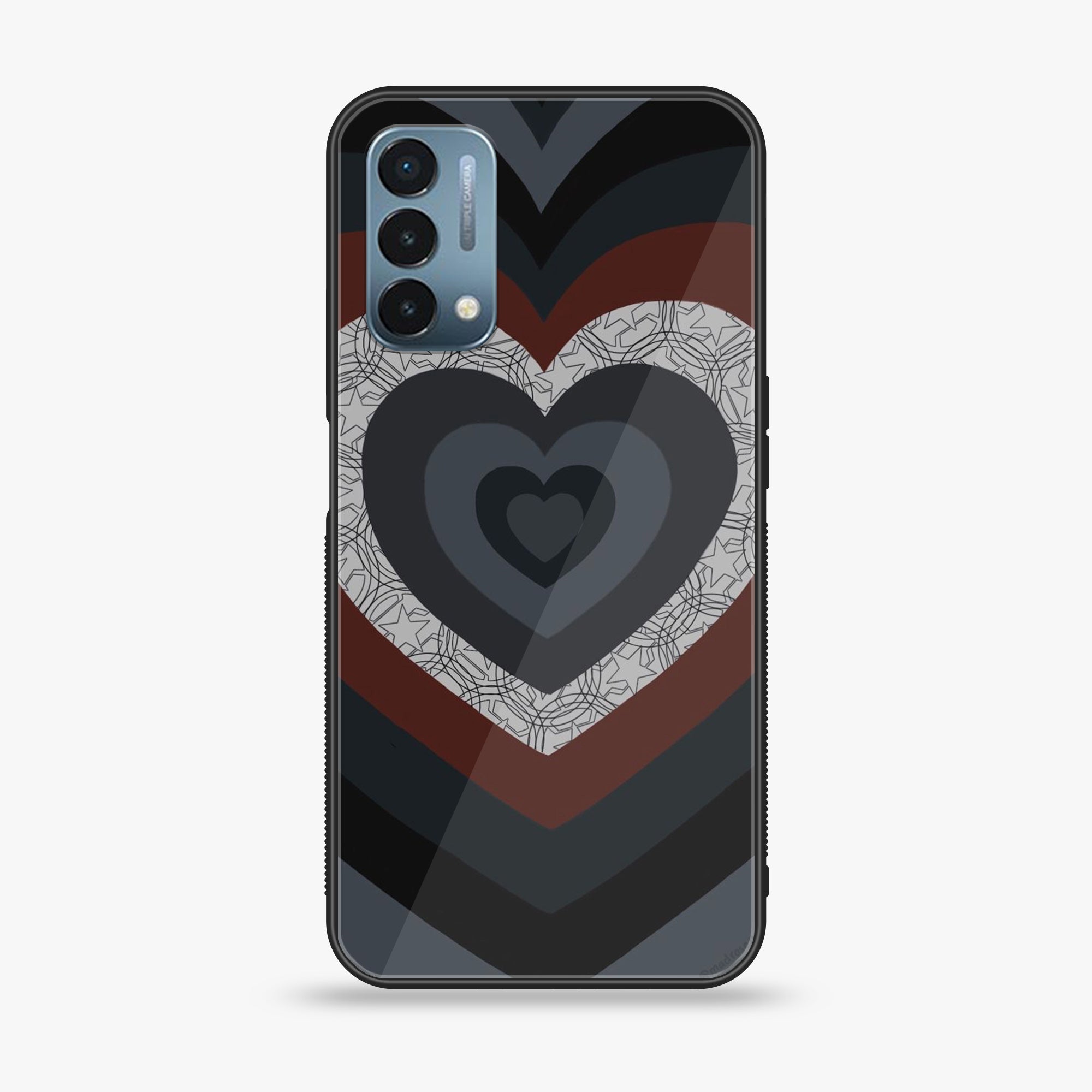 OnePlus Nord N200 5G - Heart Beat Series 2.0 - Premium Printed Glass soft Bumper shock Proof Case