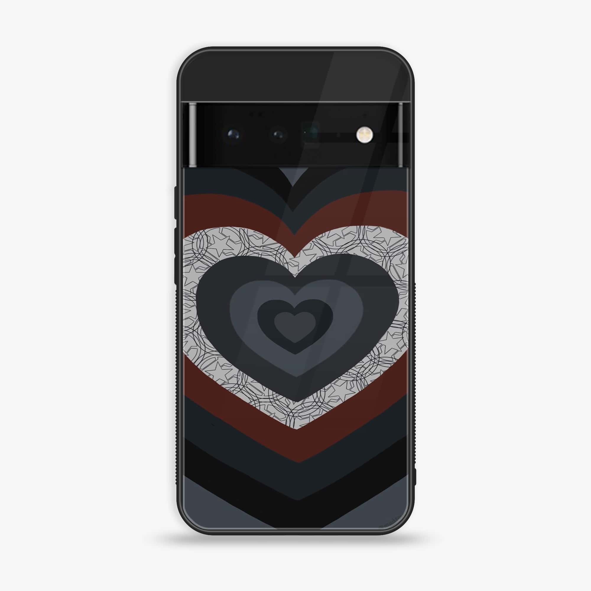 Google Pixel 6 - Heart Beat Series 2.0 - Premium Printed Glass soft Bumper shock Proof Case