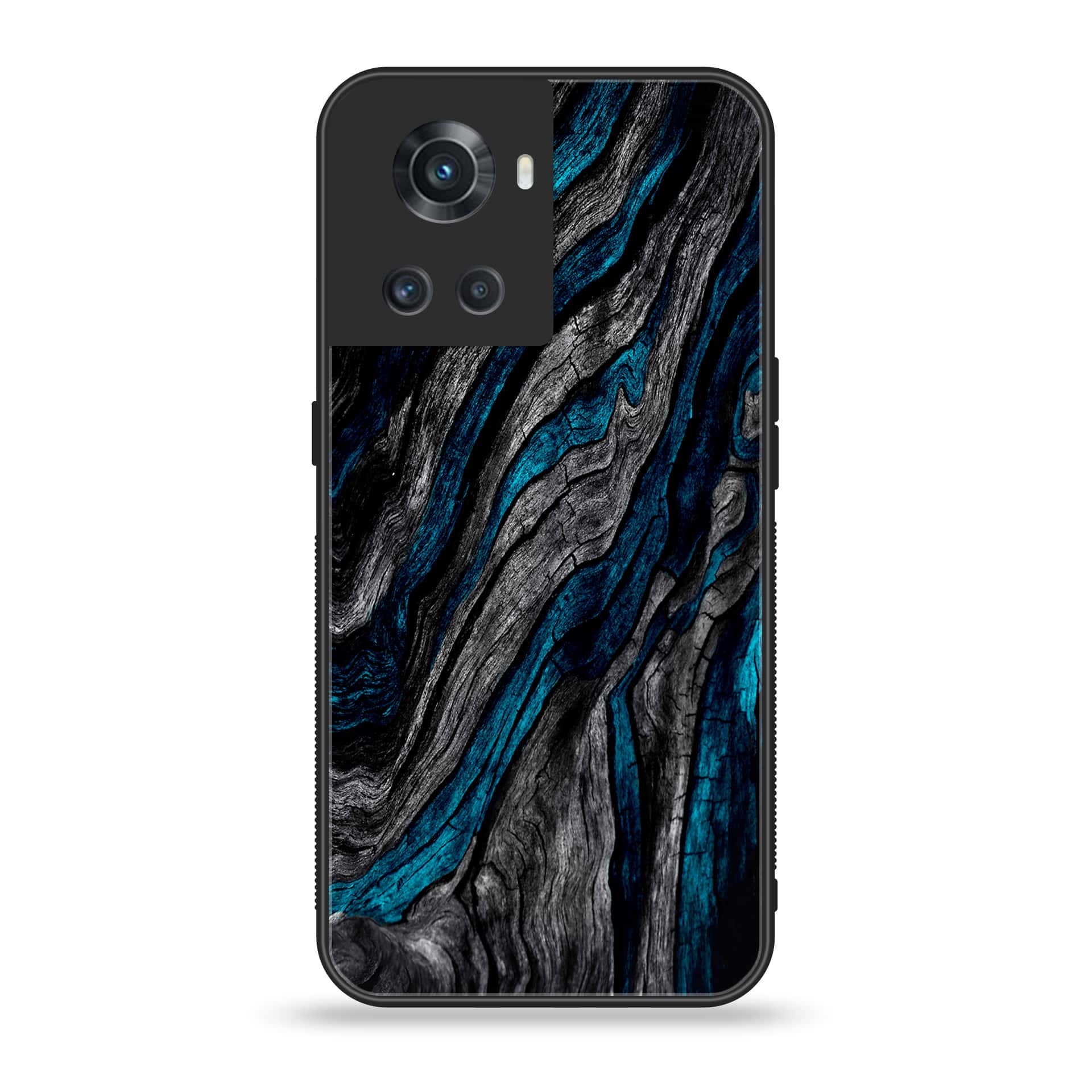OnePlus Ace 5G - Liquid Marble Series - Premium Printed Glass soft Bumper shock Proof Case