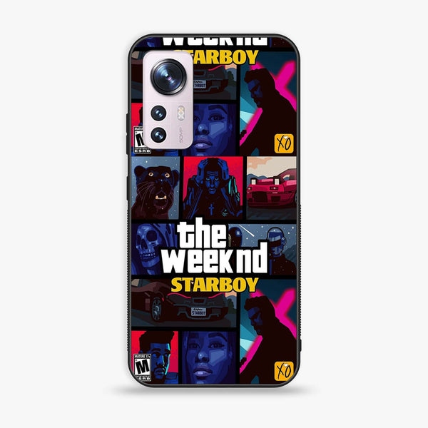 Xiaomi 12 - The Weeknd Star Boy - Premium Printed Glass soft Bumper Shock Proof Case