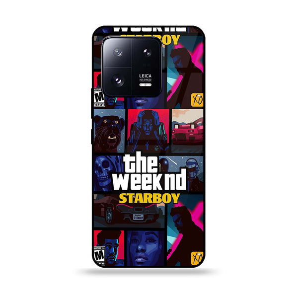 Xiaomi 13 Pro - The Weeknd Star Boy - Premium Printed Glass soft Bumper Shock Proof Case