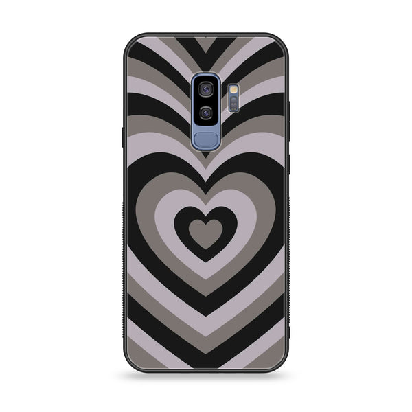 Samsung Galaxy S9 Plus - Heart Beat Series - Premium Printed Glass soft Bumper shock Proof Case