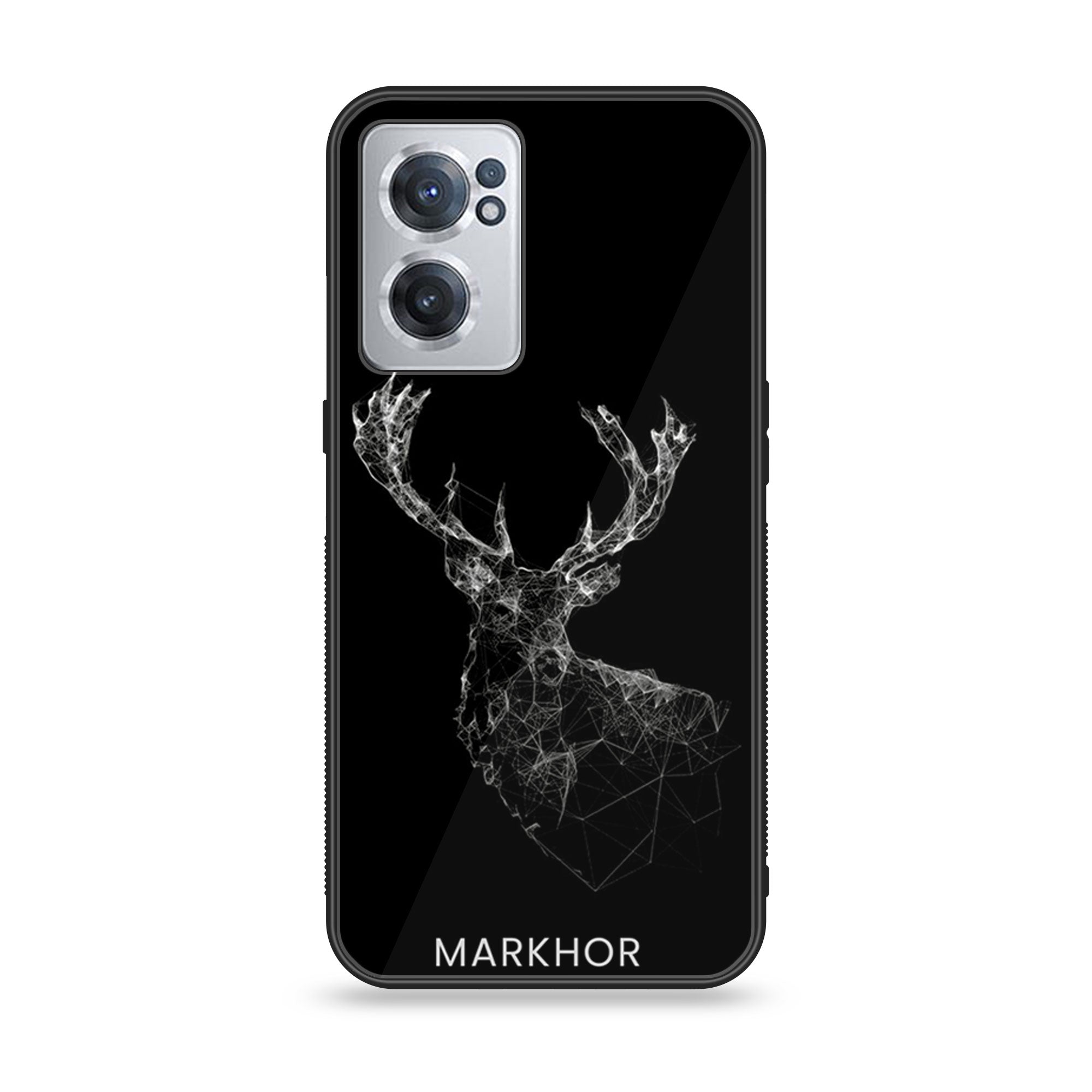 OnePlus Nord CE 2 5G - Markhor Series - Premium Printed Glass soft Bumper shock Proof Case