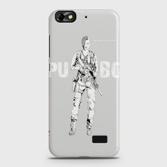 Huawei Honor 4C PUBG Lady Warrior Phone Case - Phonecase.PK