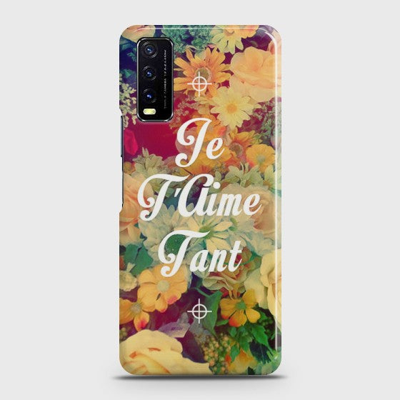 Vivo Y12s Candy Flower Customized Case