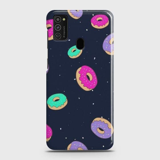 Samsung Galaxy M21 Colorful Donuts Case