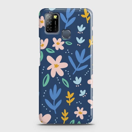Infinix Smart 5 Colorful Flowers Customized Cover Case