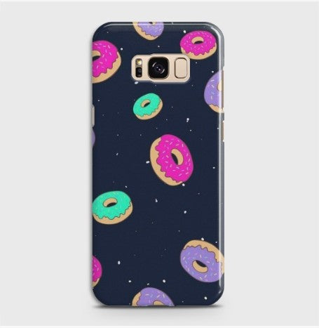 SAMSUNG GALAXY S8 plus Colorful Donuts Case