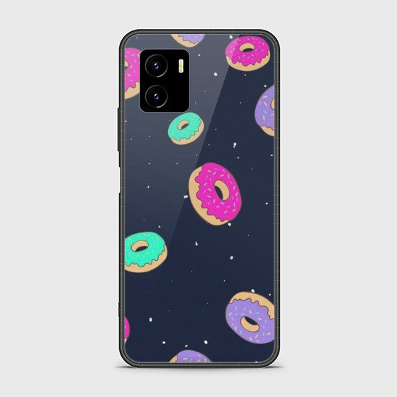 VIVO Y15a Colorful Donuts Glass Case