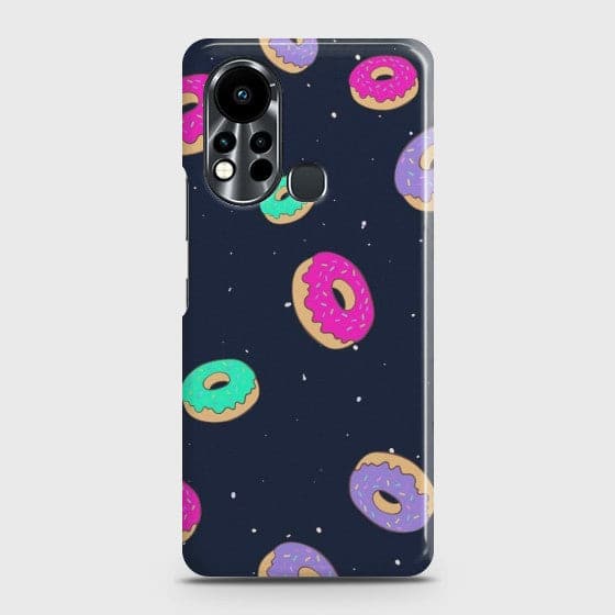 Infinix Hot 11s Colorful Donuts Customized Case