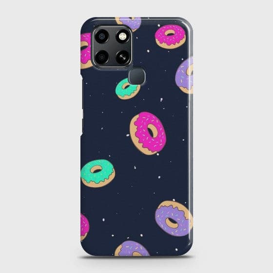 Infinix Smart 6 Colorful Donuts Customized Case