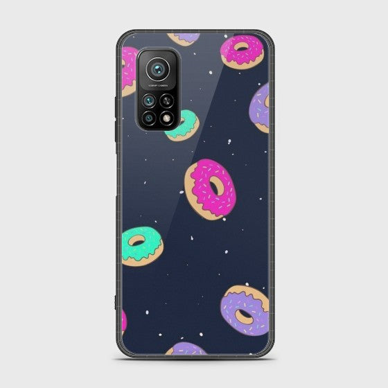 Xiaomi Mi 10T Pro Colorful Donuts Glass Case