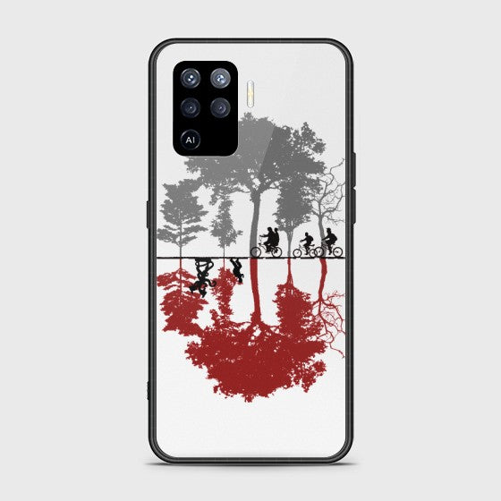 Oppo A94 Funny Things Glass Customized Case