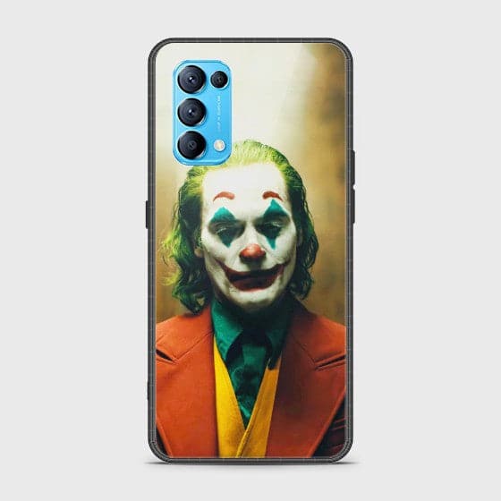 Oppo Find X3 Lite Joaquin Phoenix Joker Glass Customized Case