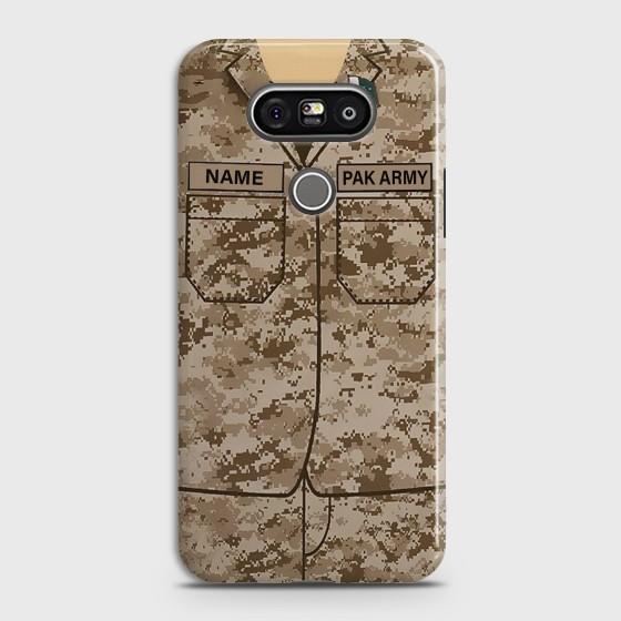 LG G5 Army Costume With Custom Name Case