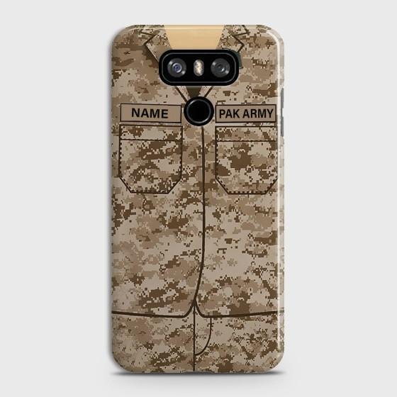 LG G6 Army Costume With Custom Name Case