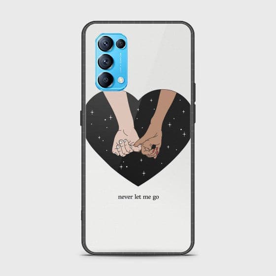 Oppo Find X3 Lite Never Let Me Go Glass Customized Case