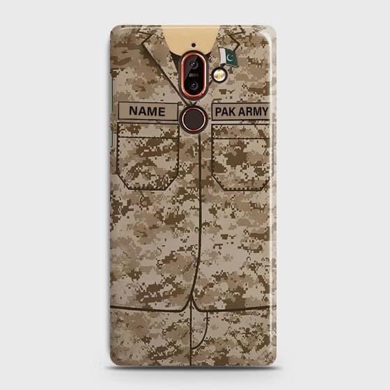 Nokia 7 Plus Army Costume With Custom Name Case