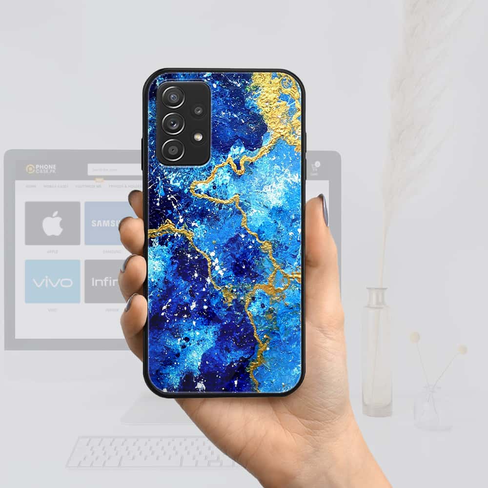 Blue Marble Series  V 2.0  - HQ Ultra Shine Premium Glass Phone Case All Models