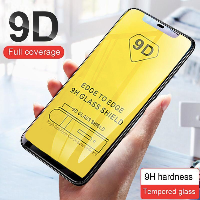 Realme 9D Full Covered Tempered Glass all Models
