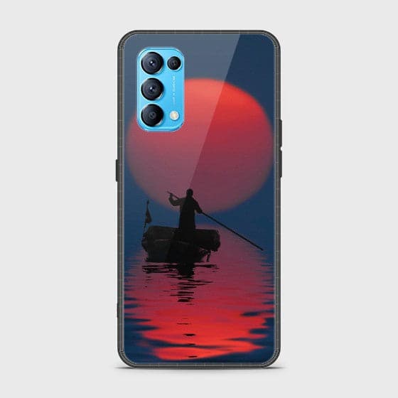 Oppo Find X3 Lite Silence Of Night Glass Customized Case