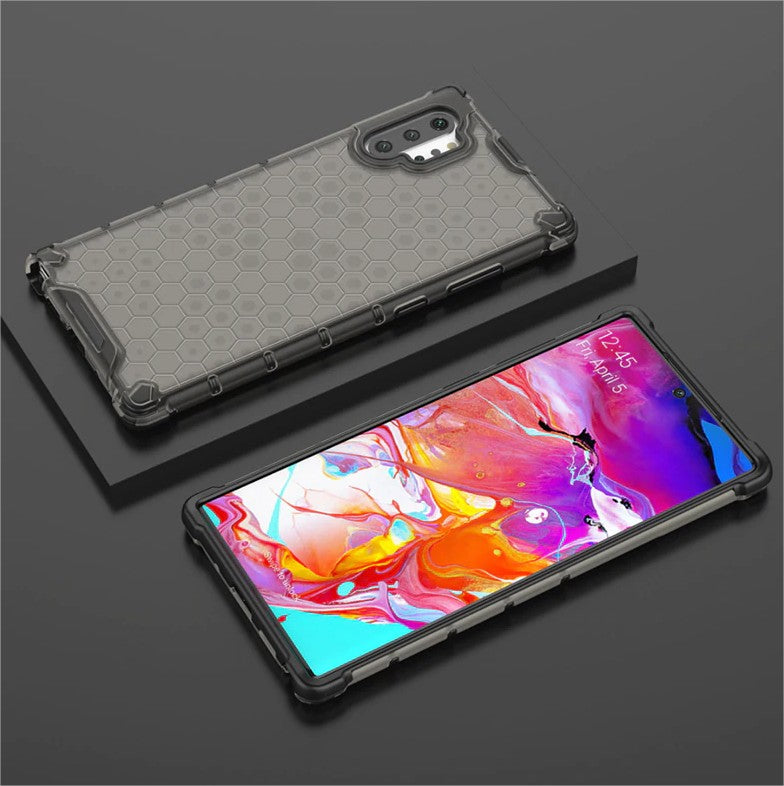 Samsung Galaxy Note 10 Pro/ Plus Airbag Shockproof Hybrid Armor Honeycomb Transparent Cover