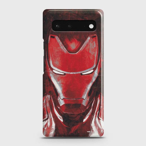 Google Pixel 6 Iron Man Tony Stark Endgame Case