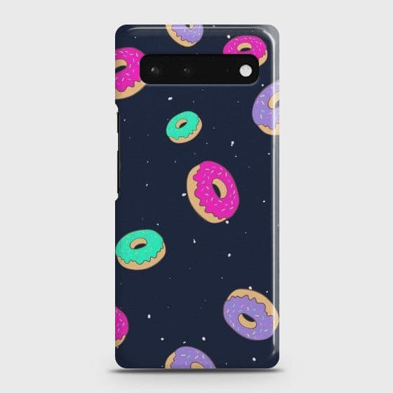 Google Pixel 6 Colorful Donuts Case
