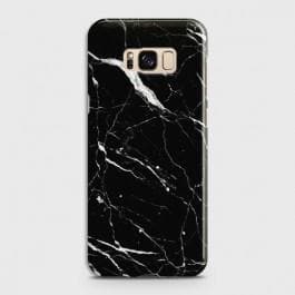 SAMSUNG GALAXY S8 PLUS Trendy Black Marble Case