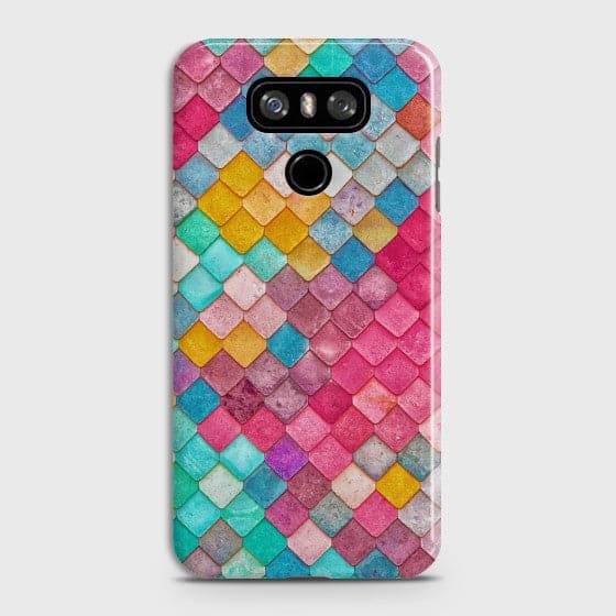 LG G6 Colorful Mermaid Scales Case
