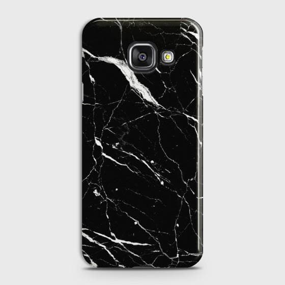 Samsung Galaxy A7 2016 Trendy Black Marble design Case