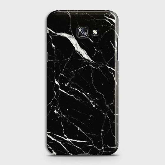 Samsung Galaxy A5 2017 Trendy Black Marble design Case