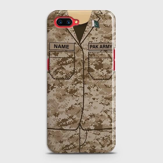 OPPO A5 Army Costume With Custom Name Case