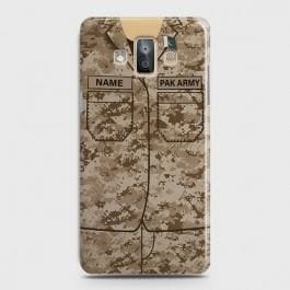 SAMSUNG GALAXY J7 DUO (2018) Army Costume With Custom Name Case