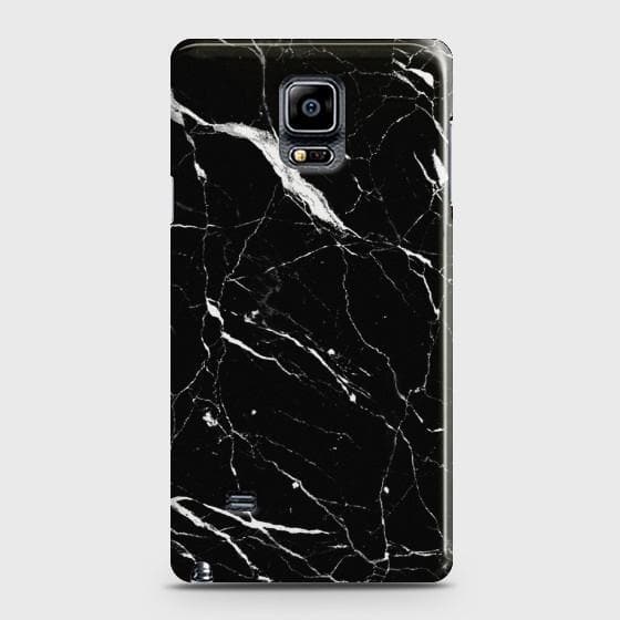 Samsung Galaxy Note 4 Trendy Black Marble design Case