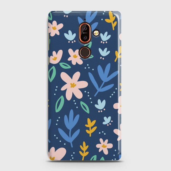 Nokia 7 Plus Colorful Flowers Case