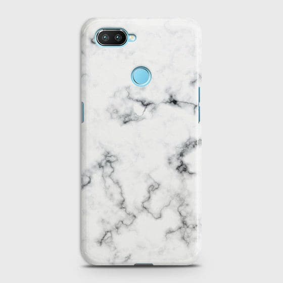 OPPO REALME 2 White Liquid Marble Case