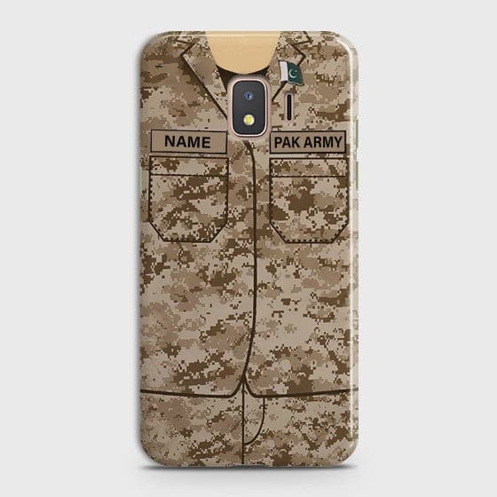SAMSUNG GALAXY J2 CORE Army Costume With Custom Name Case