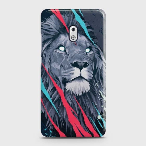 NOKIA 2.1 Abstract Animated Lion Case