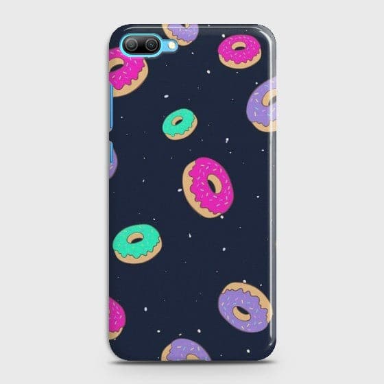 Huawei Honor 10 Colorful Donuts Case