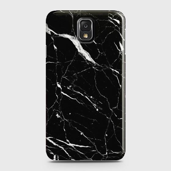 SAMSUNG GALAXY NOTE 3 Trendy Black Marble Case