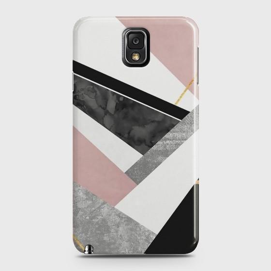 SAMSUNG GALAXY NOTE 3 Geometric Luxe Marble Case