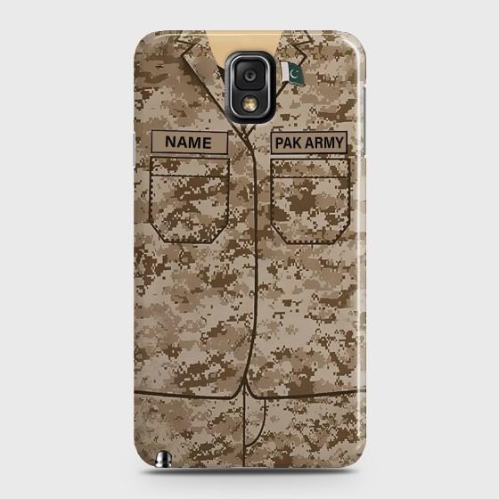 SAMSUNG GALAXY NOTE 3 Army Costume With Custom Name Case