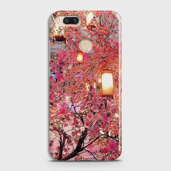 XIAOMI MI 5X Pink blossoms Lanterns Case