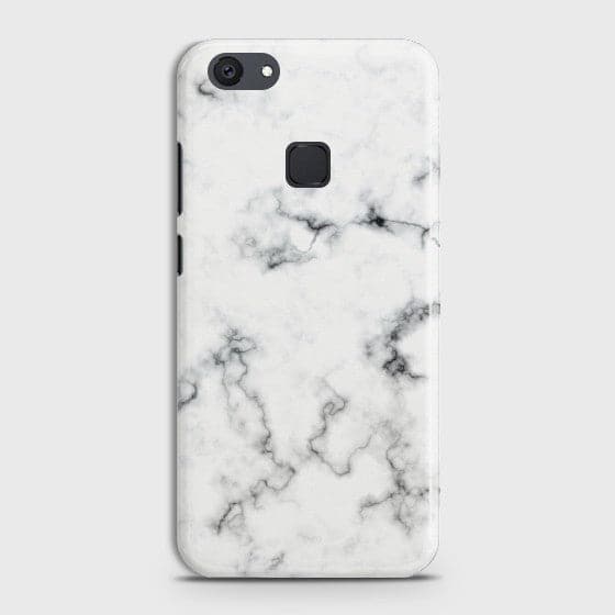 VIVO Y81 White Liquid Marble Case