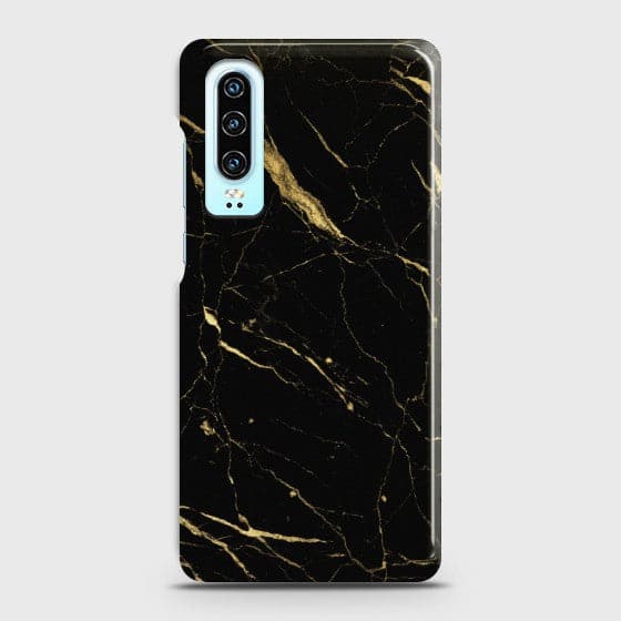 HUAWEI P30 Classic Golden Black Marble Case