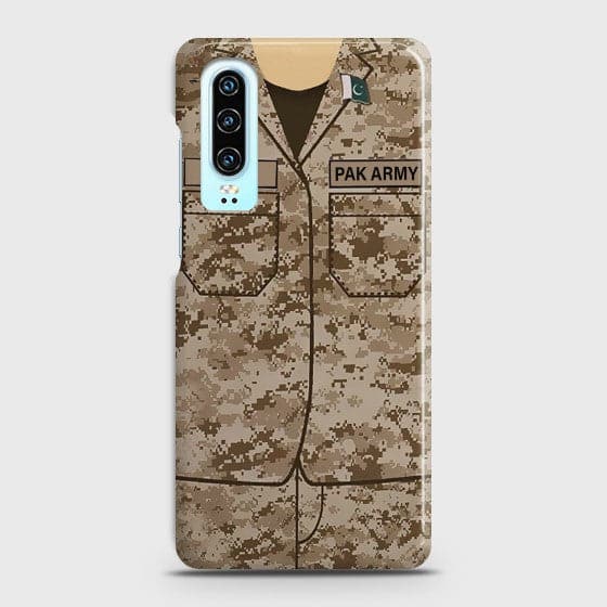 HUAWEI P30 Army Costume with custom Name Case