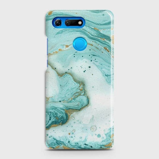 HUAWEI HONOR VIEW 20 Aqua Blue Marble Case
